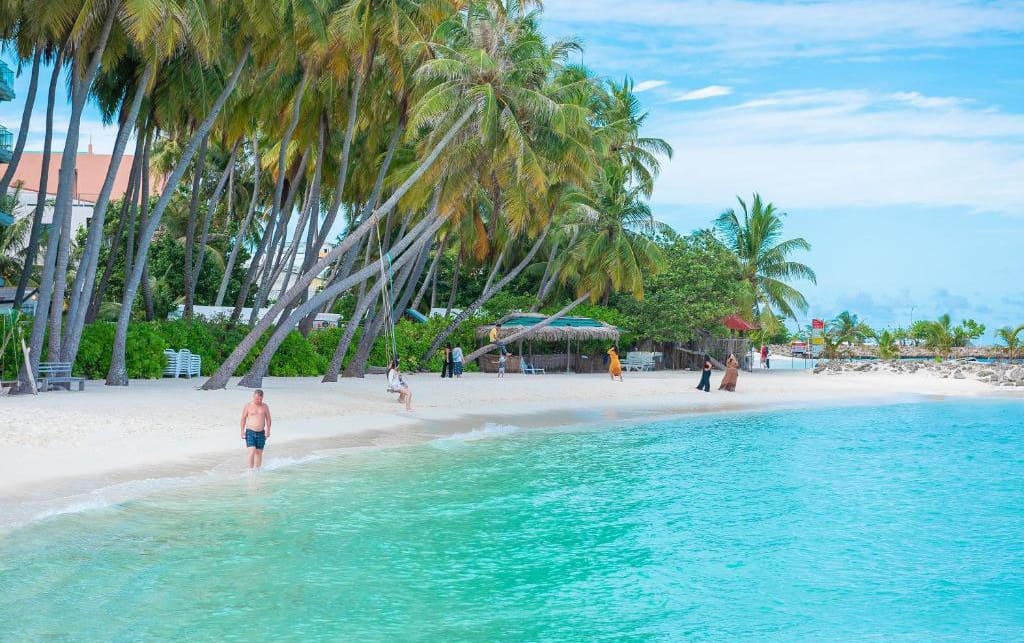 Bikini Beach, Maafushi, Maldives